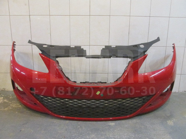 Бампер передний Seat Ibiza 2008> 6J0807221A